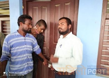 बिपन्न परिवारले राहत नपाए पछि बरयारपट्टि  गाउँपालिकामा वडा कार्यालय तालाबन्दी