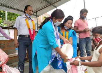 राजनिती छबी बनाउन राहत बितरण गरेको छैन अभियान्ता चौधरी