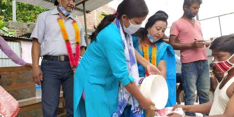 राजनिती छबी बनाउन राहत बितरण गरेको छैन अभियान्ता चौधरी