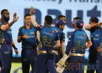 मुम्बई इन्डिन्सको कोलकाता नाइट राइडर्स माथि ४९ रनको सहज जित