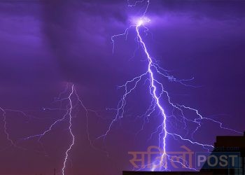 धनुषामा चट्याङ लागेर एक जनाको मृत्यु