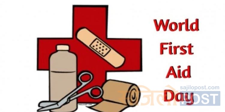 आज विश्व प्राथमिक उपचार दिवस मनाईदै