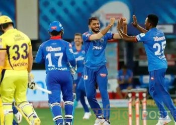 आईपिएलमा दिल्लीको लगातार दोस्रो जित,चेन्नई ४४ रनले पराजित