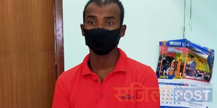 महोत्तरी:हातहतियार तथा डकैती मुद्दाका फरार प्रतिवादी पक्राउ