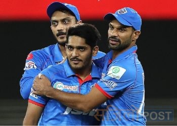 दिल्ली द्वारा राजस्थान रोयल्स १३ रनले पराजित,दिल्ली शीर्ष स्थानमा