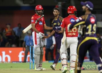 पन्जाबद्वारा  कोलकाता ८ विकेटले पराजित,पन्जाब चौथो स्थानमा