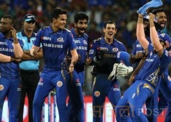 मुम्बईद्वारा कोलकाता ८ विकेटले पराजित,मुम्बई आईपीएलको शीर्ष स्थानमा