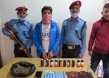 सप्तरीमा लागूऔषधसहित एकजना पक्राउ