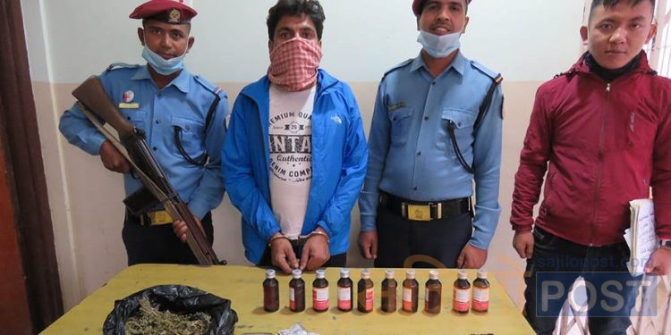 सप्तरीमा लागूऔषधसहित एकजना पक्राउ