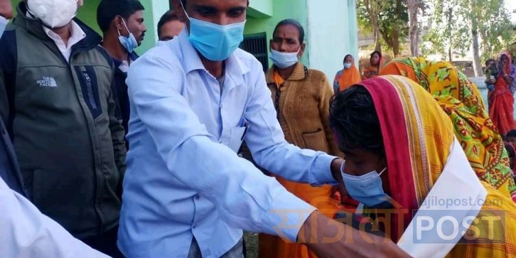 २९ ओैैं अन्तर्राष्ट्रिय अपाङ्गता दिवसको अवरमा बोदे बर्साईन नगरपालिका द्वारा १५० जना अपाङ्गलाई सम्मान