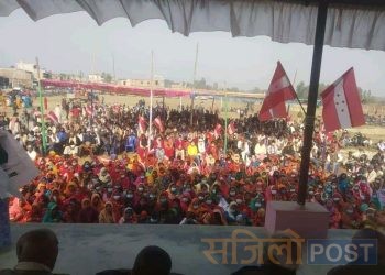 संसद विघटन गरेको विरोधमा प्रदेश २ का ३२ वटै निर्वाचन क्षेत्रमा नेपाली कांग्रेस द्वारा सोमबार बिरोध प्रदर्शन