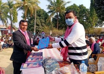 सप्तरीको बोदे बर्साईन नगरपालिका रहेका चन्द्रा नमुना माध्यमिक विद्ययालयले मनाए ६४ औँ वाषिर्कोत्सव