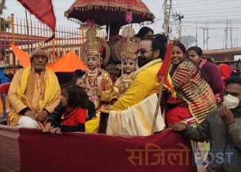 यस्तो छ जनकपुरधाममा विवाहपञ्चमीको रौनक (फोटो फिचर)