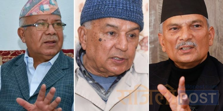 नेपाल कम्युनिस्ट पार्टी (नेकपा), नेपाली कांग्रेस र जनता समाजवादी पार्टी (जसपा) ले संसद विघटनको संयुक्त रुपमा प्रतिवाद गर्ने सहमति
