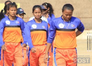 प्रधानमन्त्री कप महिला राष्ट्रिय टीट्वेन्टी क्रिकेट प्रतियोगितामा प्रदेश-२ द्वारा कर्णाली १४३ रनले पराजित