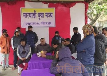 लहानमा नयाँ निर्माण गर्न लागेको राम मन्दिर बिवादमा