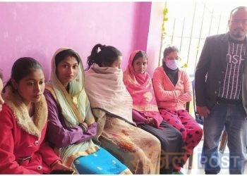 लहानमा वडा सदस्य साह द्धारा नि:शुलक ब्यासिक कम्प्युटर कक्षा संचालन