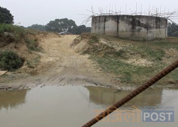 आठ वर्ष बितिसक्दा पनि बन्न सकेन मुतनी नदीमा पुल