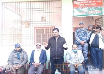 सप्तरीमा चट्याङ्ग लागेर ज्यान गुमाएका चार परिवारलाई प्रदेश सरकारको तर्फबाट जनही एक लाख रुपैयाँको चेक हस्तान्तरण