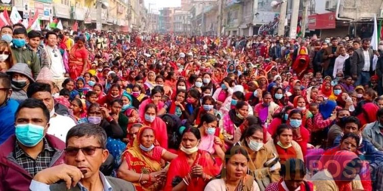 हिटलर प्रवृति बोकेका ओलीले चुनाव गराउन संसद विघटन नगरेको दाबी  :डा.बाबुराम भट्टराई