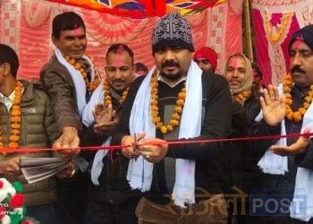 सप्तरीको बोदे बर्साईन नगरपालिका वार्ड न०६ प्रीतमपुरमा आज पहिलो मेयर टि-20 क्रिकेट खेलको उद्घाटन