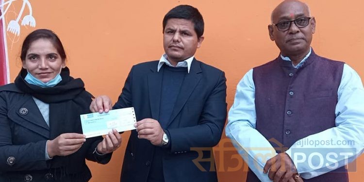 जनकपुरधाम उपमहानगरद्वारा पत्रकार उमा सिंहको स्मृतिमा ५ लाखको अक्षय कोष स्थापना