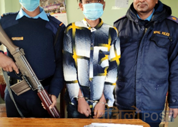 सिरहा बाट प्रतिबन्धित लागुपदार्थ ब्राउन सुगर सहित एक युवक पक्राउ