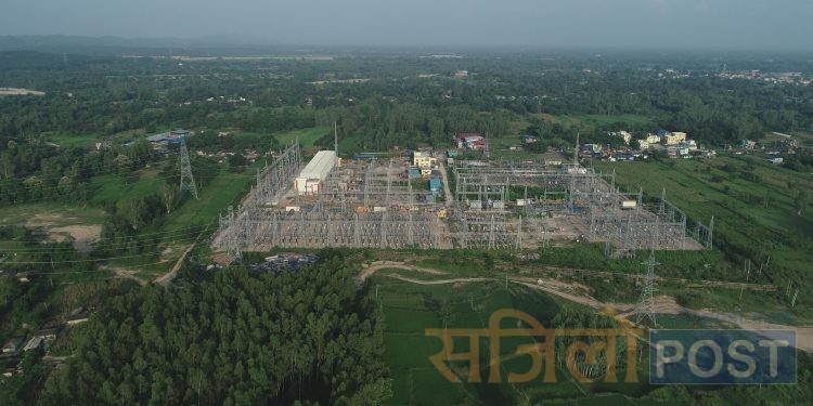 ढल्केवरमा निर्माण भएको देशकै सबैभन्दा ठुलो क्षमताको सवस्टेशनको तयारी पुरा, प्रधानमन्त्रीले भोली सोमबार उद्घाटन गर्ने