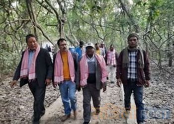 प्रदेश नम्बर २ को समाजिक बिकास मन्त्री नबल किशोर साहद्वारा  सिरहाको पर्यटक स्थलहरुको भर्मण