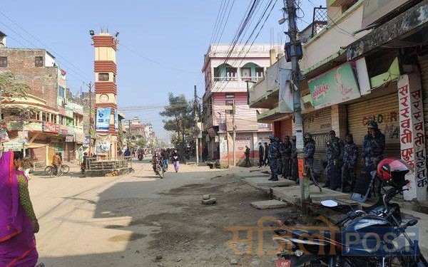 आमहड्तालका कारण सप्तरीको जनजीवन पनि प्रभावित