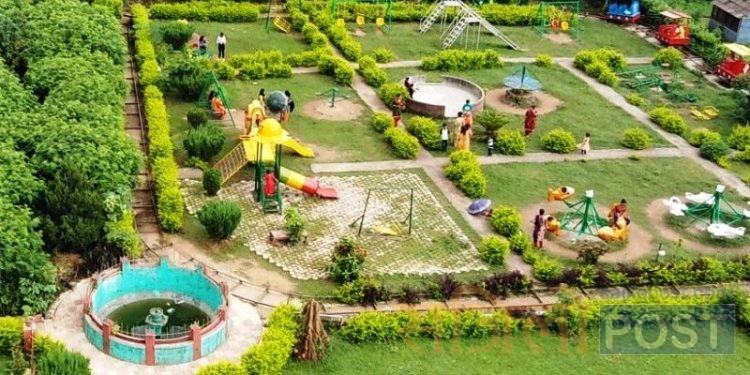 जग्गा विवादका कारण राजविराजमा निर्माणाधीन बाल उद्यान अलपत्र