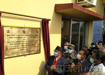 देशकै ठूलो ढल्केवर सवस्टेशन प्रधानमन्त्री केपी शर्मा ओलीद्वारा उद्घाटन