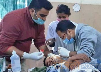 भारतीय बालुवा तस्कर र सशस्त्र प्रहरीबीच झडप, दुईजना सशस्त्र प्रहरी घाइते