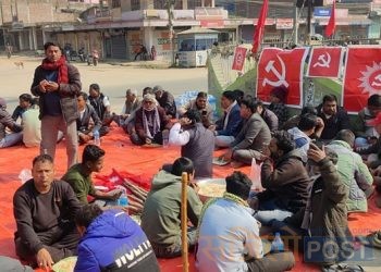आमहड्तालका कारण सिरहाको जनजीवन पनि प्रभावित