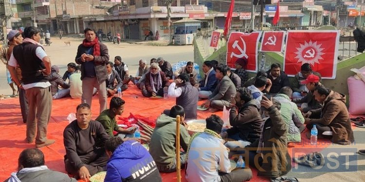 आमहड्तालका कारण सिरहाको जनजीवन पनि प्रभावित