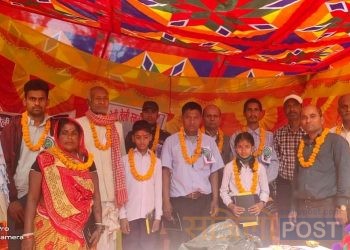 सप्तरीको बोदे बर्साईन नगरपालिका वार्ड नम्बर- ४ प्रसाहीमा गुजरी देवी तेली स्मृति प्रतिस्ठानको चौथो स्मृति वार्षिकोत्सब कार्यक्रम सम्पन्न