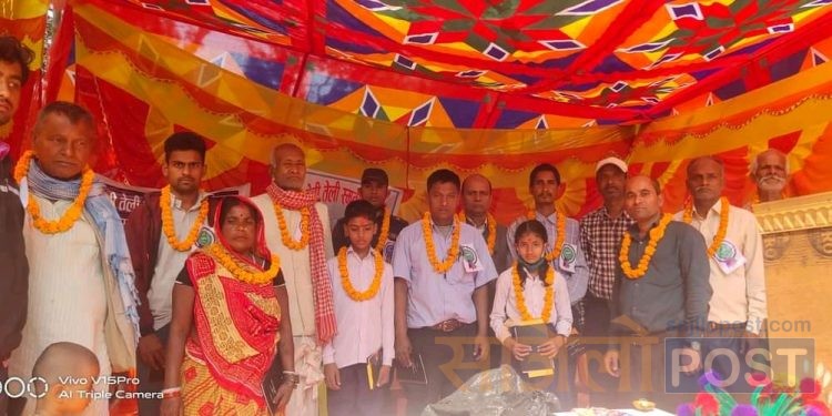 सप्तरीको बोदे बर्साईन नगरपालिका वार्ड नम्बर- ४ प्रसाहीमा गुजरी देवी तेली स्मृति प्रतिस्ठानको चौथो स्मृति वार्षिकोत्सब कार्यक्रम सम्पन्न