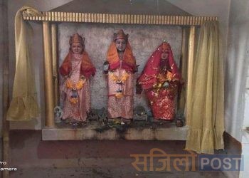 महाशिवरात्रिको अवसरमा बोदे बर्साईन नगरपालिका वडा नम्बर ०५ स्थित हरि शंकर मन्दिरमा पूजापाठ तथा अस्ठ्जाम