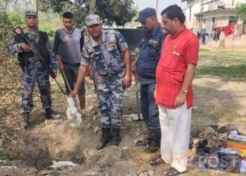 सशस्त्र बेश क्याम्प बोदे बर्साईनद्वारा मोटरसाइकल सहित अवैध कुखुरा नियन्त्रणमा