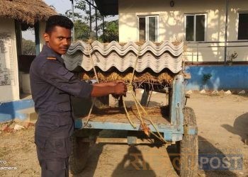 बोदे बर्साईन:भारत बाट नेपाल तर्फ भनसार छली ल्याउदैँ २४ पिस अलिबेस्टर, सहित एक जना प्रहरीको नियन्त्रणमा