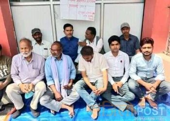 दिवा खाजा संचालन नगरेकोमा सुखीपुर नगरकार्यपालिका विरुद्ध धर्ना जारी