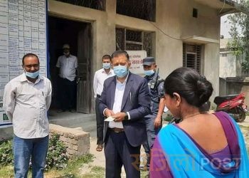 जनताप्रती उत्तरदायी र राष्ट्रसेवकको अपेक्षालाई  ब्यवहारमै उतार्ने सप्तरीका प्रमुख जिल्ला अधिकारी फणीन्द्र मणि पोखरेलद्वारा दृढ संकल्प