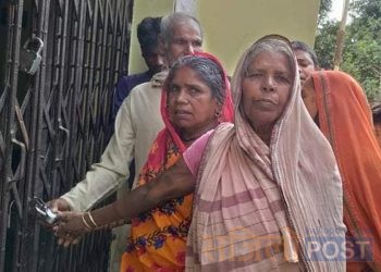 ज्येष्ठ नागरिकलाई भत्ता नदिएपछि धनुषाको औरही गाउँपालिकामा लगाए ताला