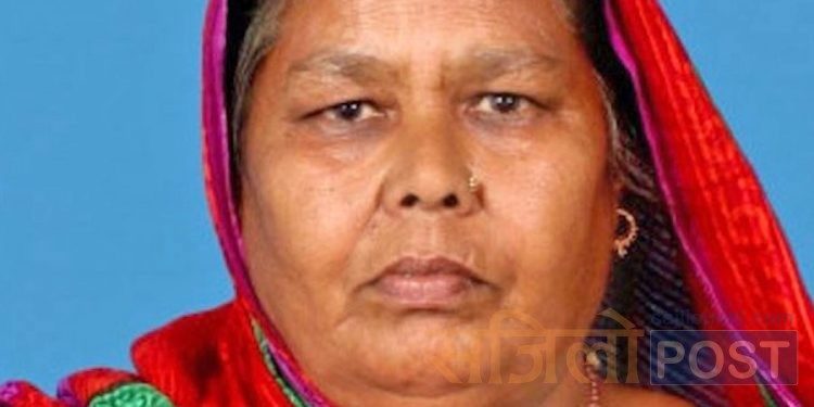 एमालेको सिरहाकी  जानकीदेवीलाई  समानुपातिक सांसद बनाउने निर्णय