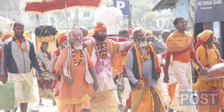 मिथिला माध्यमिकी परिक्रमाको आज चौथो दिन मटिहानीमा