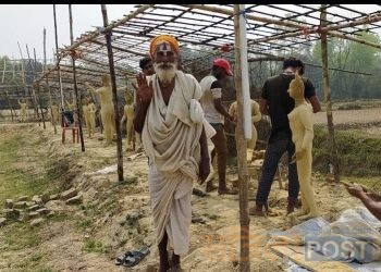 सिरहाको बरियारपट्टि गाउँ पालिका १ नरगीमा सिताराम बिष्णु महायज्ञ हुने