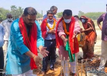 सप्तरी बोदे बरसाईनको श्री चन्द्रा नमूना बिधालयको खेल मैदानमा स्टेडियम निर्माण हुने