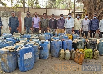 भारततर्फ पेट्रोलियम पदार्थ तस्करी गरेको आरोपमा १० जना पर्साबाट पक्राउ
