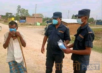 जिल्लामा कोरोना संक्रमण बढ्न थालेपछि प्रहरीद्वारा जनचेतनामुलक कार्यक्रम शुरू