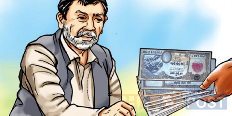 जेष्ठ नागरिकको भत्ता ४ हजार पुग्यो